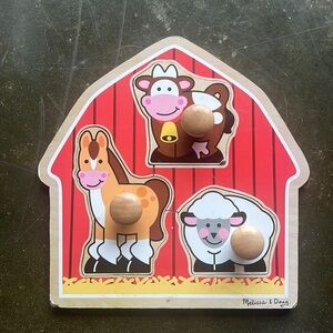 Melissa & Doug farm animals puzzle
